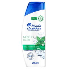 Head & Shoulders Menthol Refresh 2in1 Anti-Dandruff Shampoo with Conditioner 200 ml Package design may vary