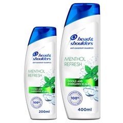 Head & Shoulders Shampoo Menthol, 400+200ml