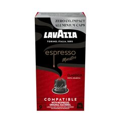 Lavazza Espresso Maestro Classico 100% Arabica intensity 9 Medium Roasting Nespresso Compatible Aluminium Capsules, Zero CO2 Impact, 1 Pack of 10 Capsules
