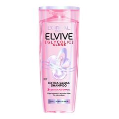 L’Oréal Paris Elvive Glycolic Gloss Extra Gloss Shampoo with 3% Glycolic Acid for Dull and Porous Hair 600ML
