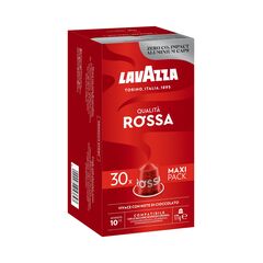 Lavazza Qualita Rossa Compatible Capsules With Nespresso 30 Capsules Yellow