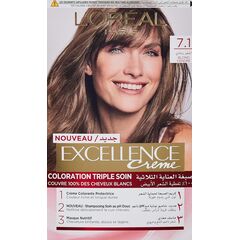 L’Oréal Paris Excellence Creme 7.1 Ash Blonde Haircolor