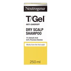 Neutrogena T/Gel Anti-Dandruff Shampoo for Dry Hair, Mix, 250 ml