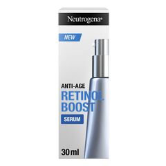Neutrogena Retinol Boost Anti-Age Serum, Face Serum, 30ml, Complete Eye Area Skin Care Hydration Regime with Retinol, Collagen, Myrthus, and Hyaluronic Acid, Improves Skin Tone and Texture