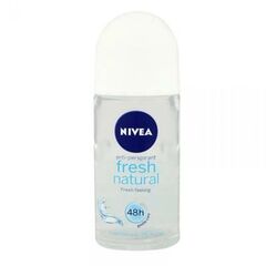 Nivea Fresh Natural Anti Perspirant Roll-On Deodorant For Women, 50Ml (Pack Of 2)