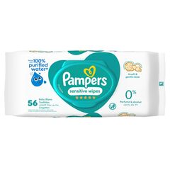 Pampers Sensitive Protect, 56 Wipes