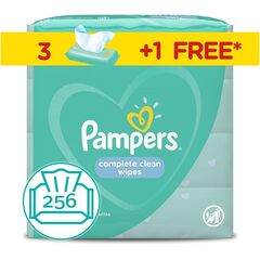 Pampers Complete Clean, 256 Wipes