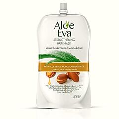 Aloe Eva Hair Strengthening Mask Pouch With Aloe Vera & Moroccan Argan Oil 250 Gm