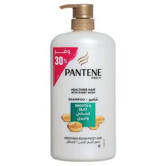 Pantene Pro-V Smooth & Silky Shampoo, 1 Liter