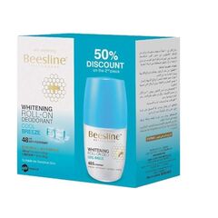 Beesline Beesline Roll On Skin Whitening Deodorant Cool Breeze, 2 X 50 ml - Pack Of 1