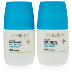Beesline Cool Breeze Fragrance Whitening Roll-On Deodorant 50 ml 1+1 Free