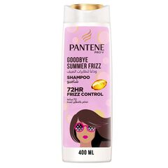 Pantene Pro-V Goodbye Summer Frizz Shampoo with 72H Frizz Control, 400 ml