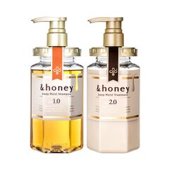 &honey Deep Moist Shampoo and Treatment Pair Set, 15.2 fl oz (440 ml) | Gift Set