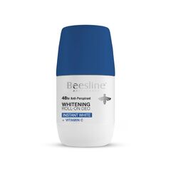 Beesline Whitening Roll-On Deo - Instant White Vitamin C, White Sapphire 48h Protection - 50 ml