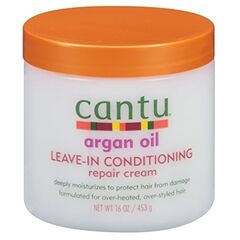 Cantu Argan Oil Leave-In Conditioning Repair Cream 16oz (2 Pack)