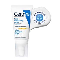 CeraVe Feuchtigkeitsspendende Gesichtscreme mit LSF 30: hydratisierende Tagescreme mit Lichtschutz für normale bis trockene Haut, 1 x 52ml