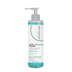 DERMACTIVE Acti-Clear Gentle Cleansing Gel – 250ml Purifies, Soothes, Balances – For Oily &Combined and Acne-Prone Skin