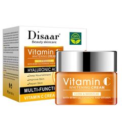 DISAAR Beauty Disaar face care vitamin c hyaluronic acid whitening cream 50ml