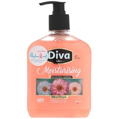 Diva liquid hand soap 500 ml ultra fresh