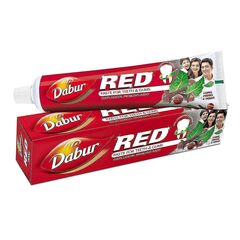 DABUR Herbal 100% Ayurvedic Natural Toothpaste Red for Teeth & Gums (100G)