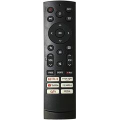 " SMARTEDGE REMOTE CONTROL COMPATIBLE WITH Hisense Android TV without voice commands - ERF3F90H with Hisense OSN "