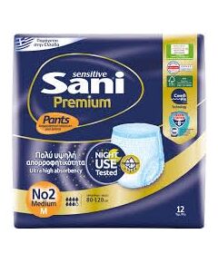 Sani Sensitive Premium (Size M) 12 pcs