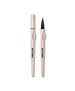 SHEGLAM Glide Control Liquid Eyeliner Easy Grip Design, Precision Drawing, Beginner OK Smooth Drawing - Matte Black