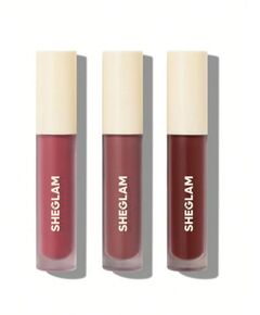 SHEGLAM Matte Allure - After The Moment Liquid Lipstick Set, 3 Pieces