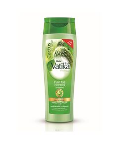 Vatika Naturals Hair Fall Control Shampoo 360ml +15% OFF | Cactus & Ghergir | Strengthens & Nourishes | For Dry & Damaged Hair