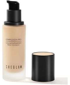 Sheglam Complexion Pro Long Lasting Breathable Matte Foundation 30 ml, Shell