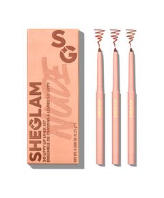 Sheglam So Lippy Lip Liner Set Au Naturel 3pcs