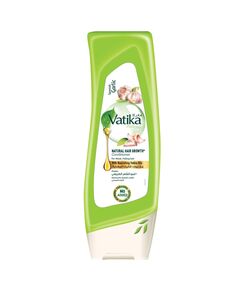 Vatika Naturals Dabur Spanish Garlic Conditioner 400ml | & Herbal | Smoothen Dull, Dry & Frizzy Hair | For Weak, Falling Hair