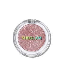SHEGLAM Enigma Sparkly Eyeshadow Longwear Eyeshadow Single, High-Pigment Eye Shadow Compact, Smooth & Blendable Colors-Wonderous