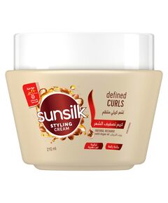 Sunsilk Hair Cream With Argan Oil For Curl Moisture 210ML