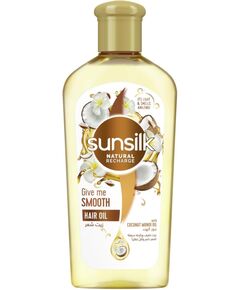 Sunsilk Natural recharge, Hair oil, with almond and Castor oil, for protection against hairfall 250ML (Packaging May Vary)