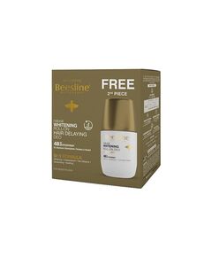 Beesline Whitening Roll-On Deodorant Hair Delaying 48h Protection (1+1) Promo Pack - 50 ml