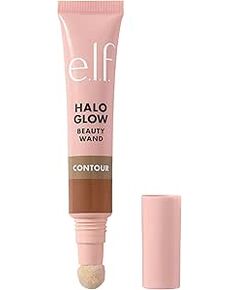 e.l.f. Halo Glow Contour Beauty Wand Liquid Contour Wand for a Naturally Shaped Look, Buildable Formula, Vegan & Cruelty Free, Light/Medium, 10 ml