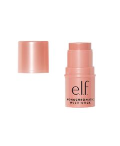 e.l.f. Monochromatic Multi Stick, Luxuriously Creamy & Blendable Colour, For Eyes, Lips & Cheeks, Glistening Peach, 0.155 Oz (4.4g)