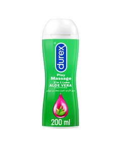 Durex play original massage 2in1 lube soothing aloe vera - 200ml gel