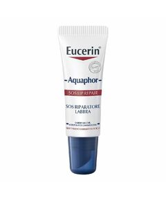 Eucerin Aquaphor Sos Riparatore Labbra, 10 ml