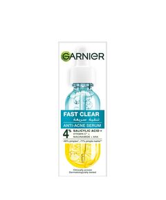 Garnier Skinactive Fast Clear Booster Face Serum, For Acne Prone Skin, With Salicylic Acid, 30ml
