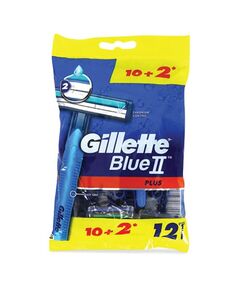 Gillette Blue II Plus Disposable Razors 10 + 2 free Razors