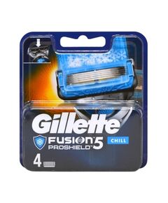 Gillette Fusion5 ProShield Chill Men's Razor Blade Refills – Pack of 4 (pack may vary)