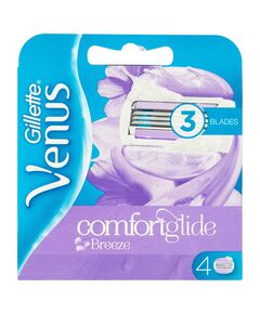 Gillette Venus Comfortglide Breeze Women's Razor Blade Refills – Packaging May Vary – 4 Count