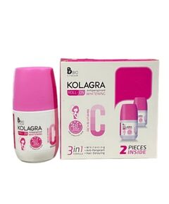 KOLAGRA Whitening Roll-On 3X(1+1) 120ML Pink
