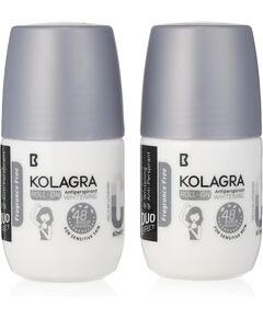 Kolagra Roll on Fragrance Free Duo Effect 1+1 Rich in Vitamin