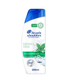 Head & Shoulders Menthol Refresh 2in1 Anti-Dandruff Shampoo with Conditioner 200 ml Package design may vary