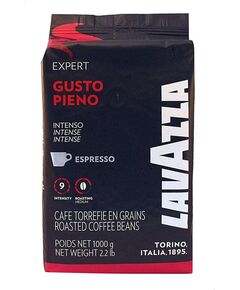 Lavazza Gusto Pieno Espresso Beans, Medium Roast, 1kg