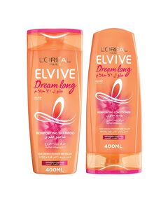 L’Oréal Paris L'Oreal Elvive Dream Long Shampoo 400ml and Conditioner 400ml Dual Pack