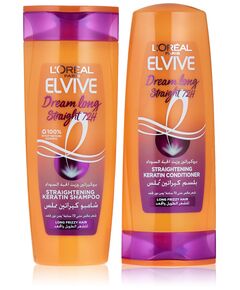 L’Oréal Paris Elvive Dream Long Straight For Frizzy Hair - Shampoo 400ml + Conditioner360ml